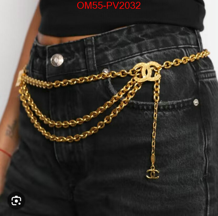 Belts-Chanel luxury 7 star replica ID: PV2032 $: 55USD