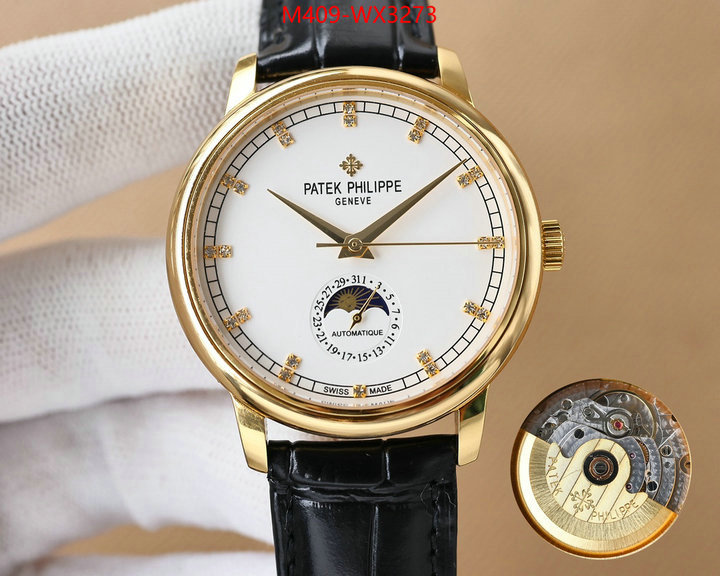 Watch(TOP)-Patek Philippe for sale cheap now ID: WX3273 $: 409USD