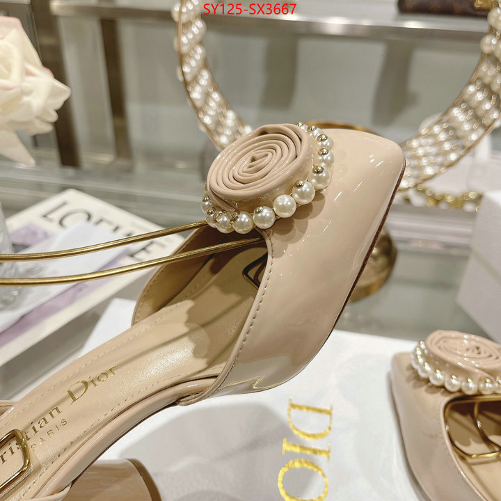 Women Shoes-Dior how to find replica shop ID: SX3667 $: 125USD