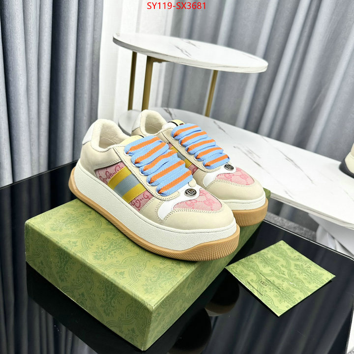 Women Shoes-Gucci aaaaa+ quality replica ID: SX3681 $: 119USD