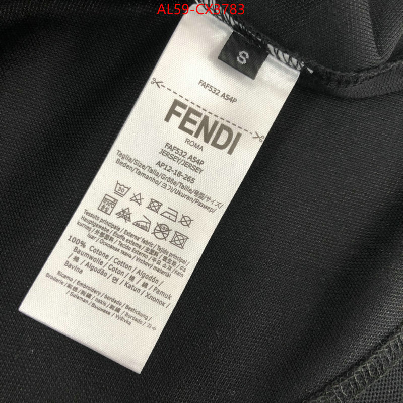 Clothing-Fendi perfect quality designer replica ID: CX3783 $: 59USD