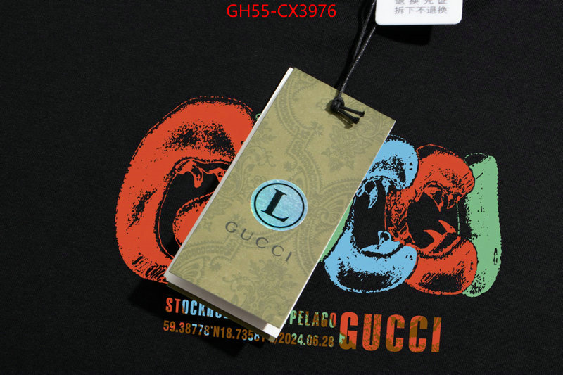 Clothing-Gucci cheap high quality replica ID: CX3976 $: 55USD