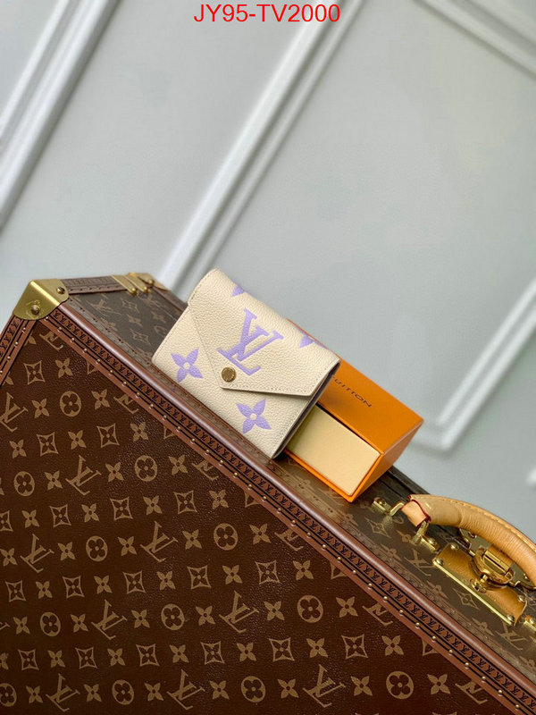 LV Bags(TOP)-Wallet 1:1 replica ID: TV2000 $: 95USD,