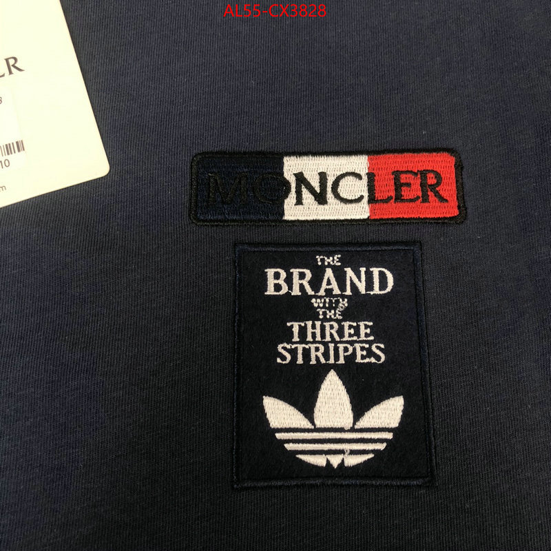 Clothing-Moncler high quality 1:1 replica ID: CX3828 $: 55USD