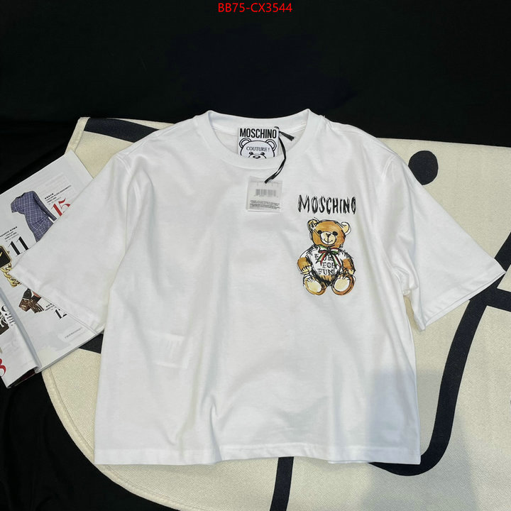 Clothing-Moschino aaaaa quality replica ID: CX3544 $: 75USD