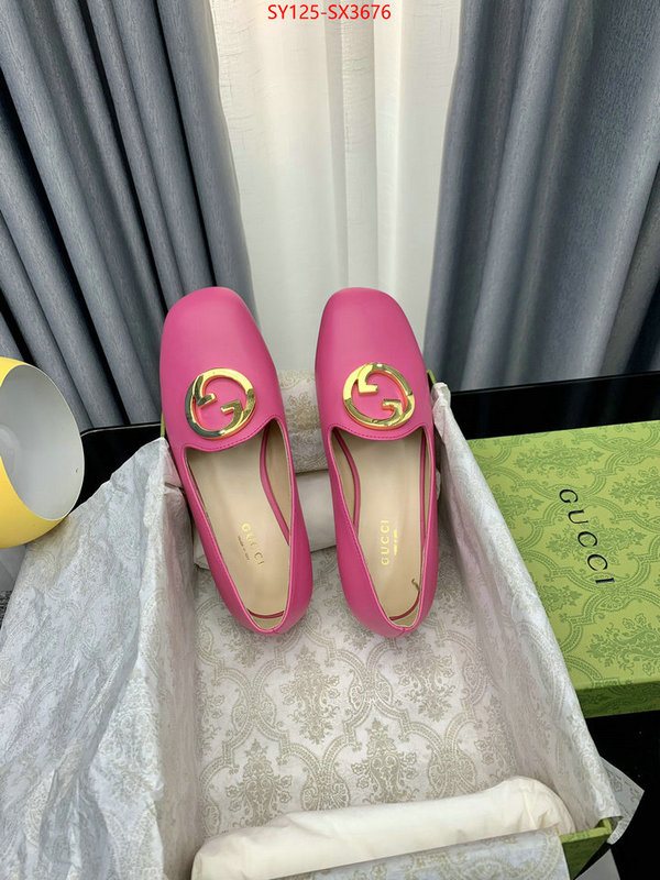 Women Shoes-Gucci what ID: SX3676 $: 125USD