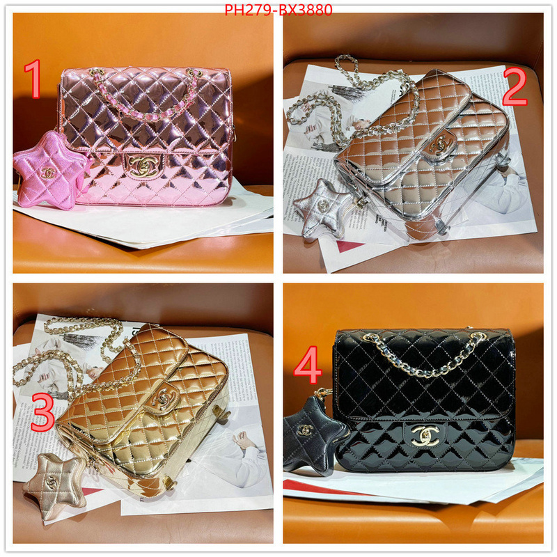 Chanel Bags(TOP)-Diagonal- high quality replica ID: BX3880 $: 279USD,