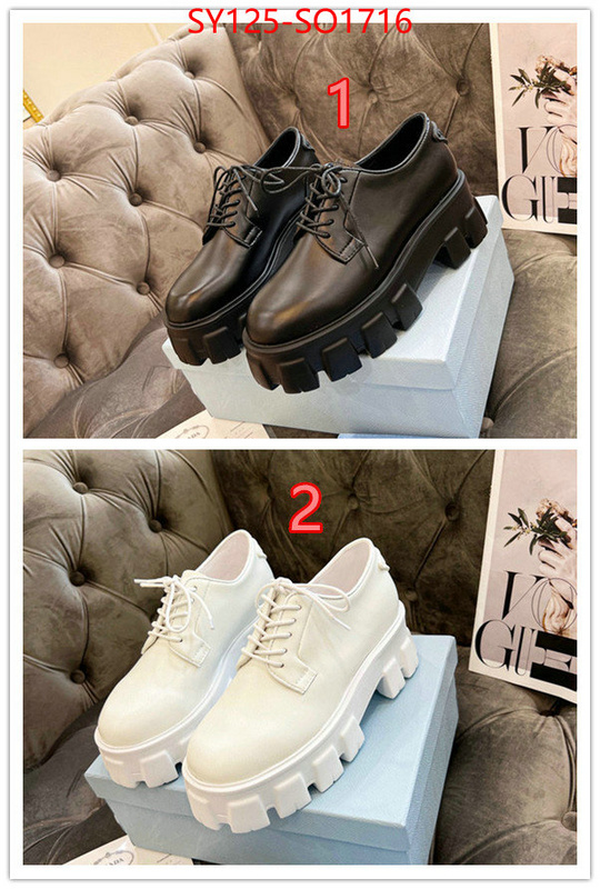 Men shoes-Prada high quality aaaaa replica ID: SO1716 $: 125USD