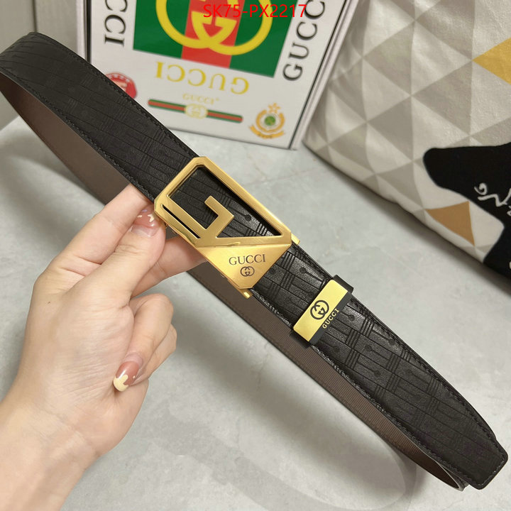 Belts-Gucci designer wholesale replica ID: PX2217 $: 75USD