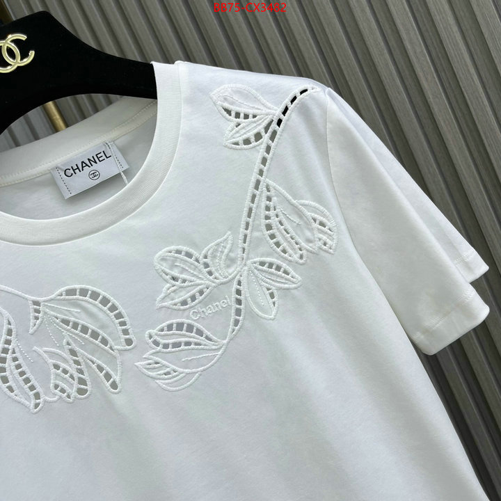 Clothing-Chanel the online shopping ID: CX3482 $: 75USD