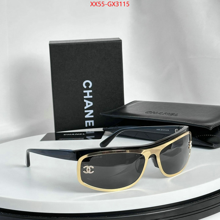 Glasses-Chanel perfect ID: GX3115 $: 55USD