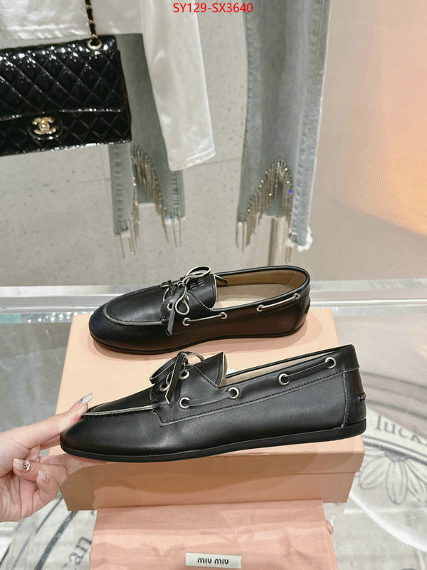 Women Shoes-Miu Miu new 2024 ID: SX3640 $: 129USD