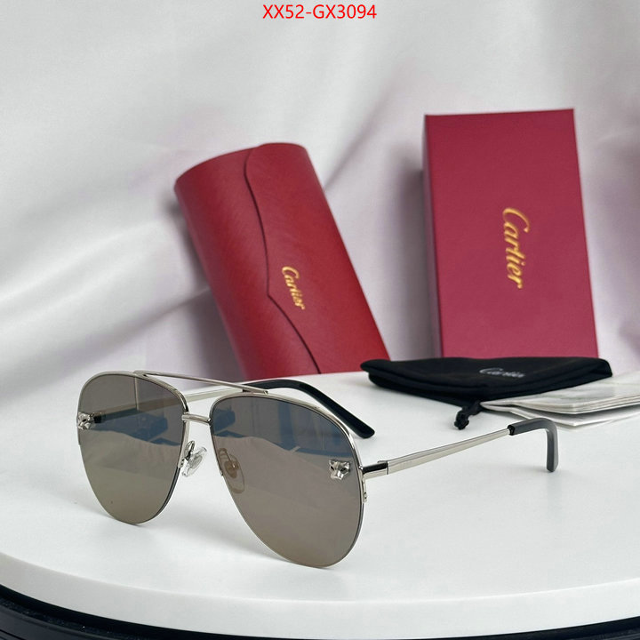 Glasses-Cartier best knockoff ID: GX3094 $: 52USD