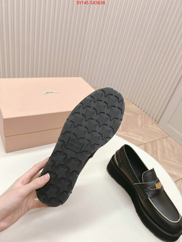 Women Shoes-Miu Miu outlet 1:1 replica ID: SX3638 $: 145USD