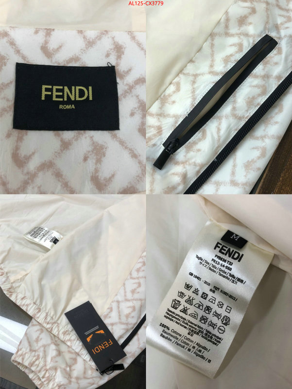 Clothing-Fendi perfect replica ID: CX3779 $: 125USD