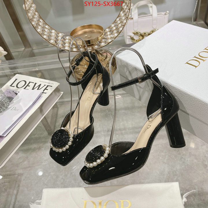 Women Shoes-Dior how to find replica shop ID: SX3667 $: 125USD