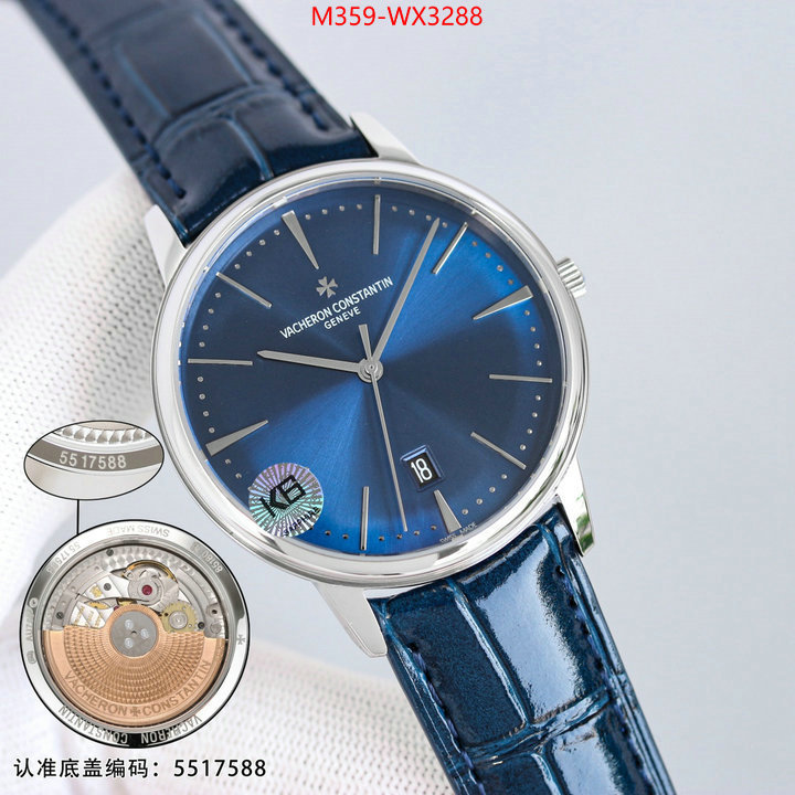 Watch(TOP)-Vacheron Constantin replica for cheap ID: WX3288 $: 359USD