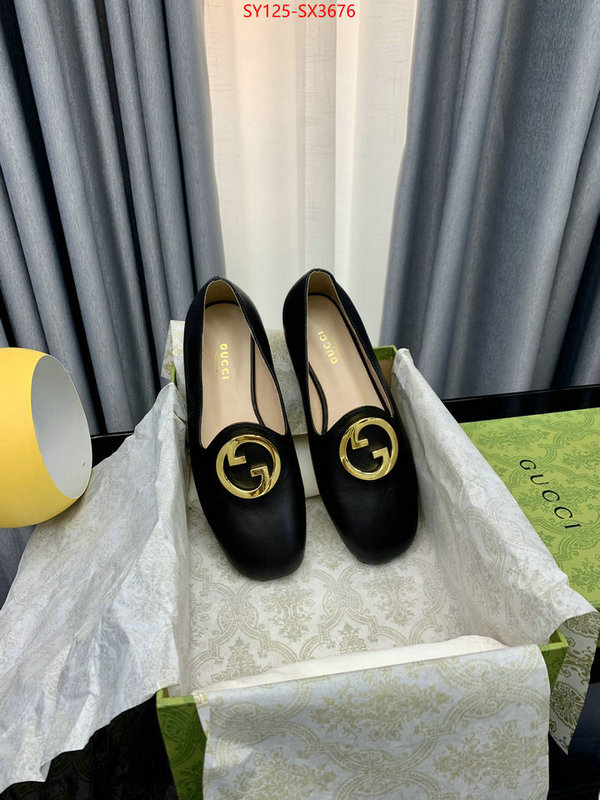 Women Shoes-Gucci what ID: SX3676 $: 125USD