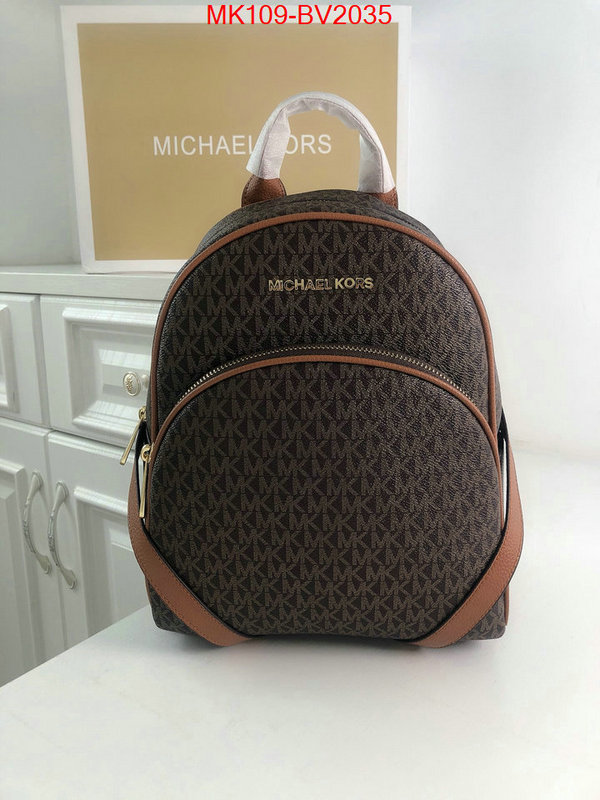 Michael Kors Bags(TOP)-Backpack- customize the best replica ID: BV2035 $: 109USD,