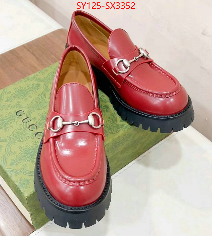 Women Shoes-Gucci replica for cheap ID: SX3352 $: 125USD