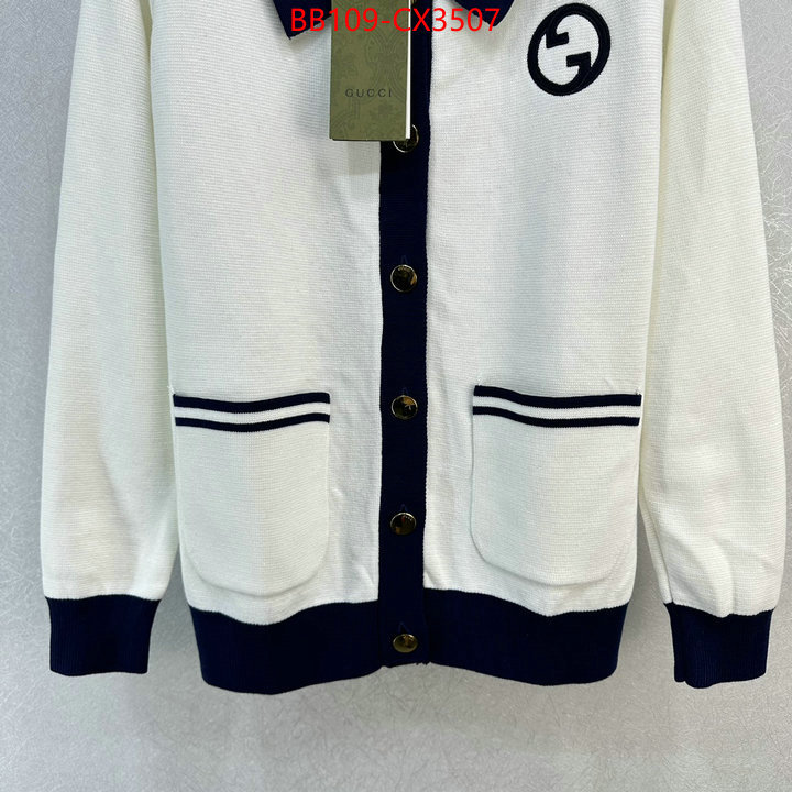 Clothing-Gucci 1:1 replica ID: CX3507 $: 109USD