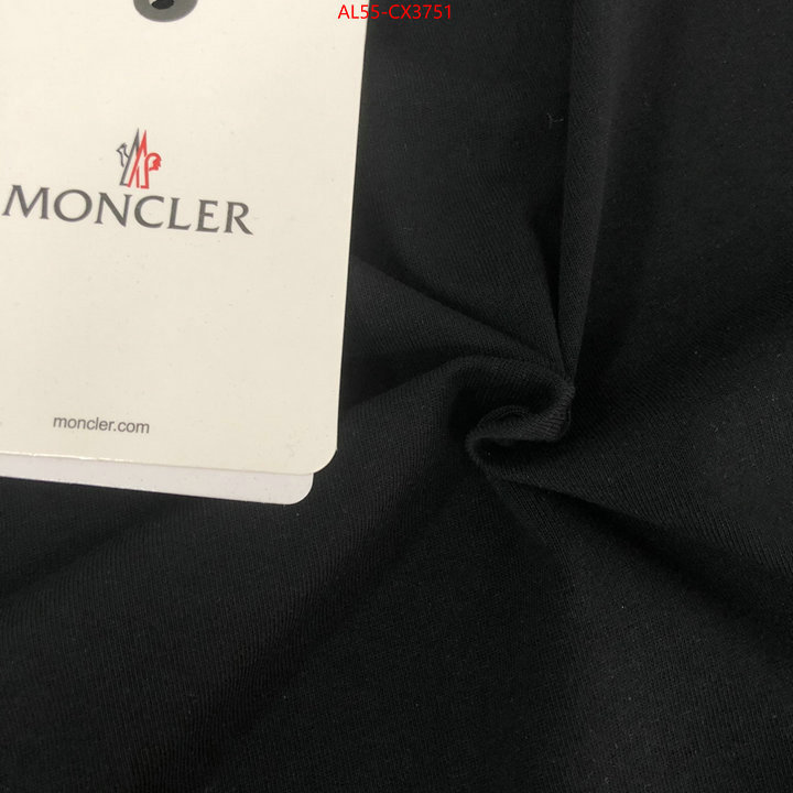 Clothing-Moncler shop cheap high quality 1:1 replica ID: CX3751 $: 55USD