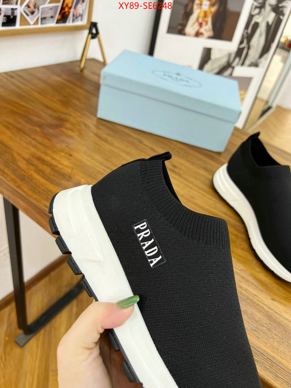 Women Shoes-Prada fake high quality ID: SE6248 $: 89USD