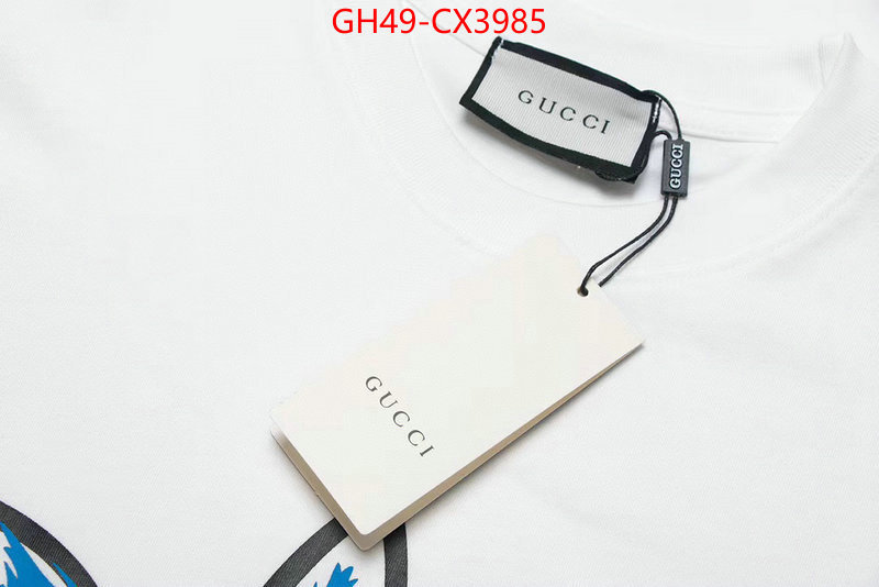 Clothing-Gucci cheap replica designer ID: CX3985 $: 49USD