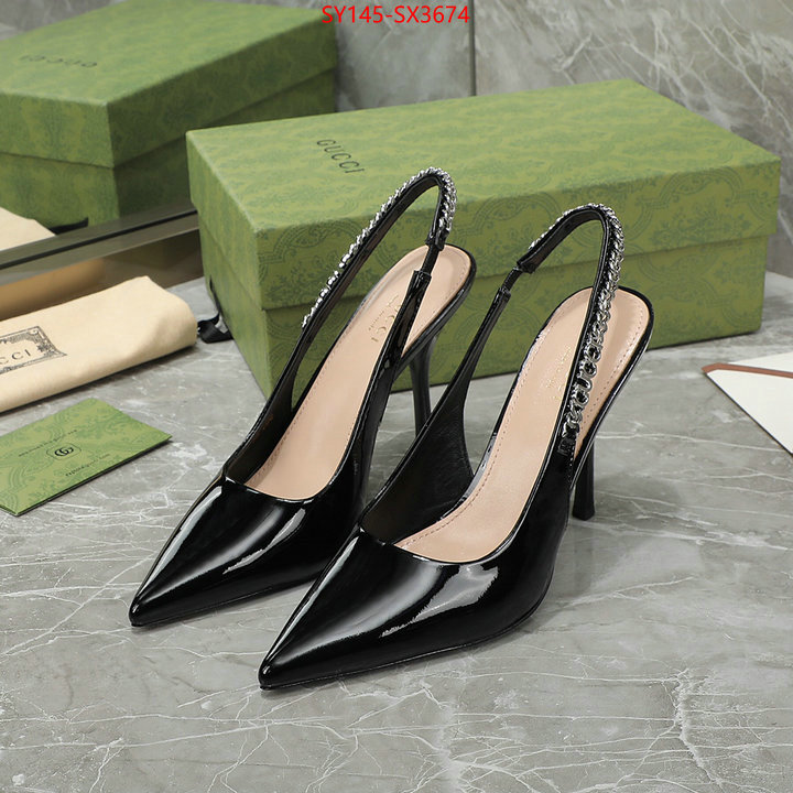 Women Shoes-Gucci how to buy replcia ID: SX3674 $: 145USD