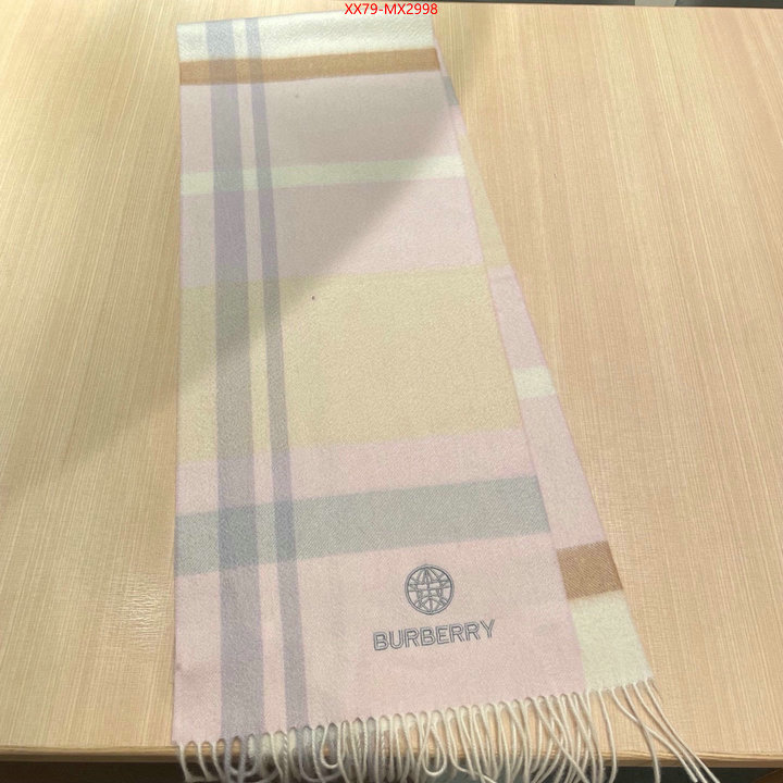 Scarf-Burberry the quality replica ID: MX2998 $: 79USD