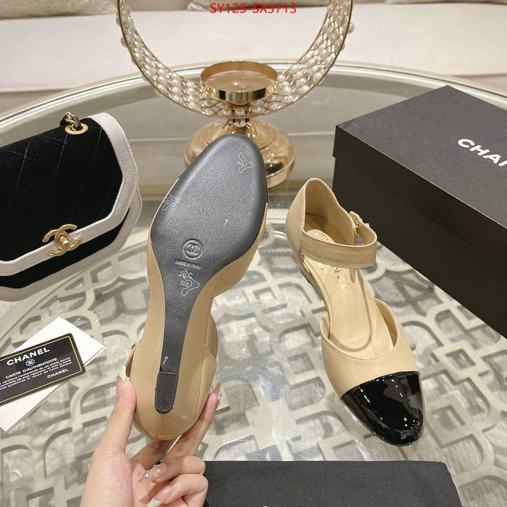 Women Shoes-Chanel best aaaaa ID: SX3713 $: 125USD