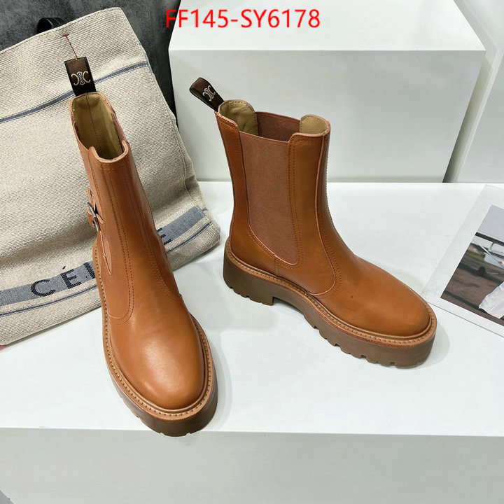 Women Shoes-Boots aaaaa+ replica designer ID: SY6178 $: 145USD