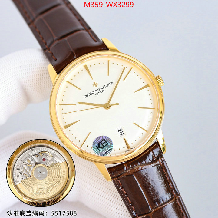 Watch(TOP)-Vacheron Constantin high quality replica designer ID: WX3299 $: 359USD