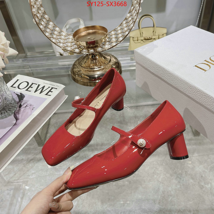 Women Shoes-Dior where can i buy the best quality ID: SX3668 $: 125USD