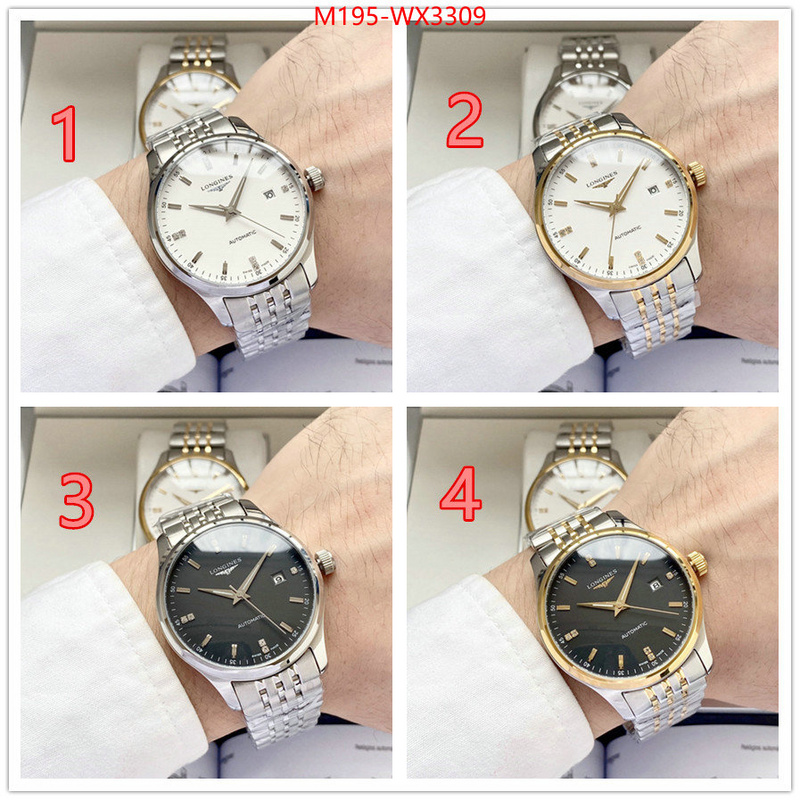 Watch(TOP)-Longines top quality fake ID: WX3309 $: 195USD