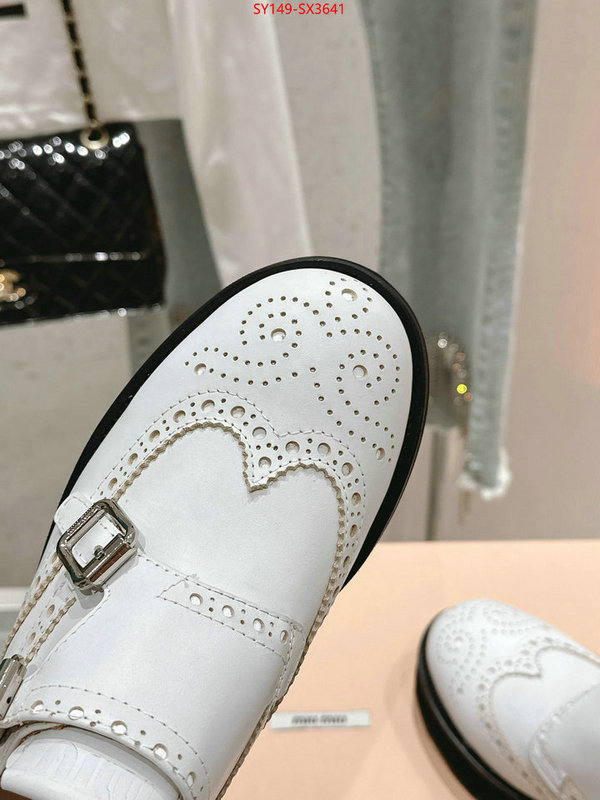 Women Shoes-Miu Miu 2024 replica ID: SX3641 $: 149USD