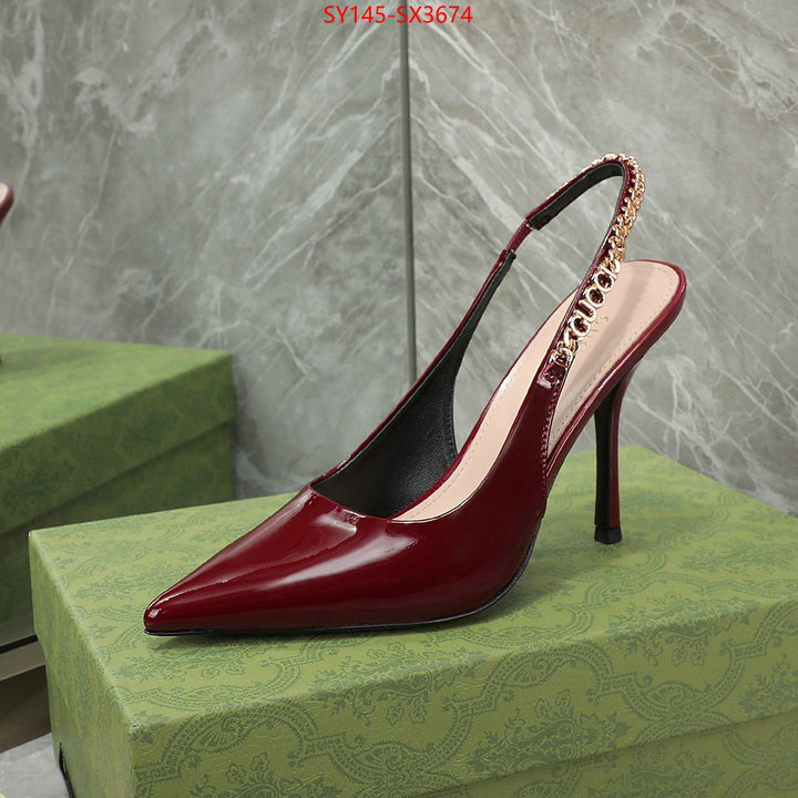 Women Shoes-Gucci how to buy replcia ID: SX3674 $: 145USD