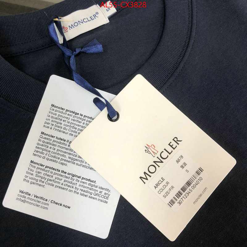 Clothing-Moncler high quality 1:1 replica ID: CX3828 $: 55USD