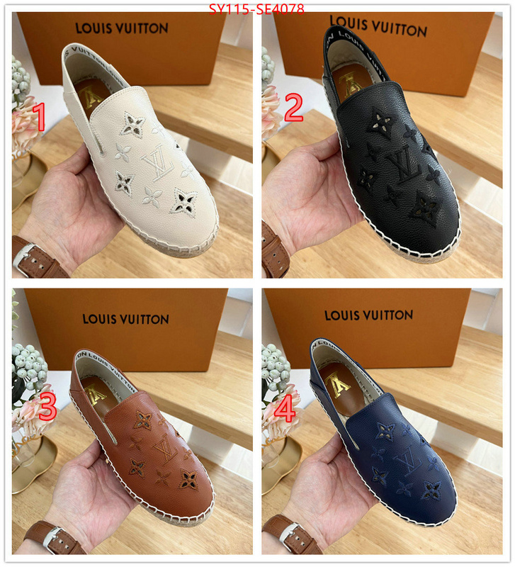 Women Shoes-LV replicas buy special ID: SE4078 $: 115USD