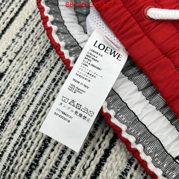 Clothing-Loewe replica 1:1 ID: CX3432 $: 145USD