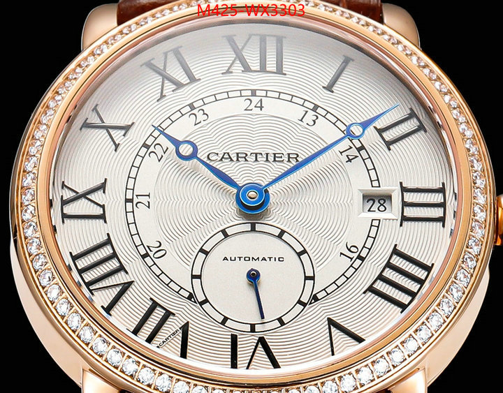 Watch(TOP)-Cartier wholesale replica shop ID: WX3303 $: 425USD