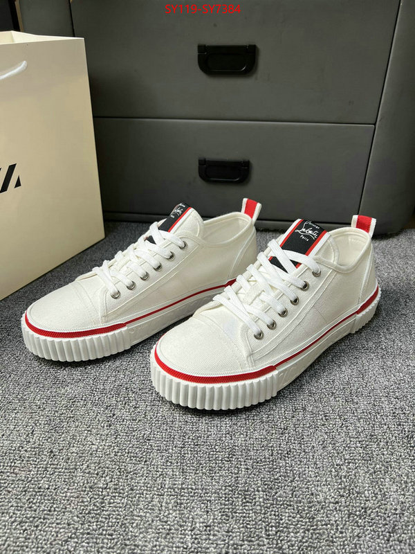 Men Shoes-Christian Louboutin outlet 1:1 replica ID: SG7384 $: 119USD