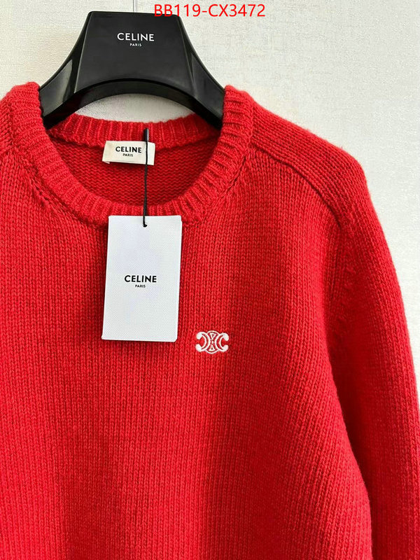 Clothing-Celine buy the best replica ID: CX3472 $: 119USD