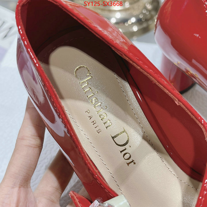 Women Shoes-Dior where can i buy the best quality ID: SX3668 $: 125USD