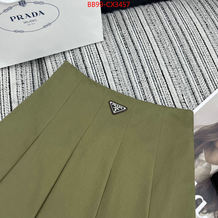 Clothing-Prada top designer replica ID: CX3457 $: 99USD