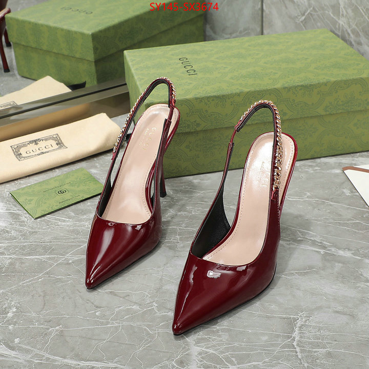 Women Shoes-Gucci how to buy replcia ID: SX3674 $: 145USD