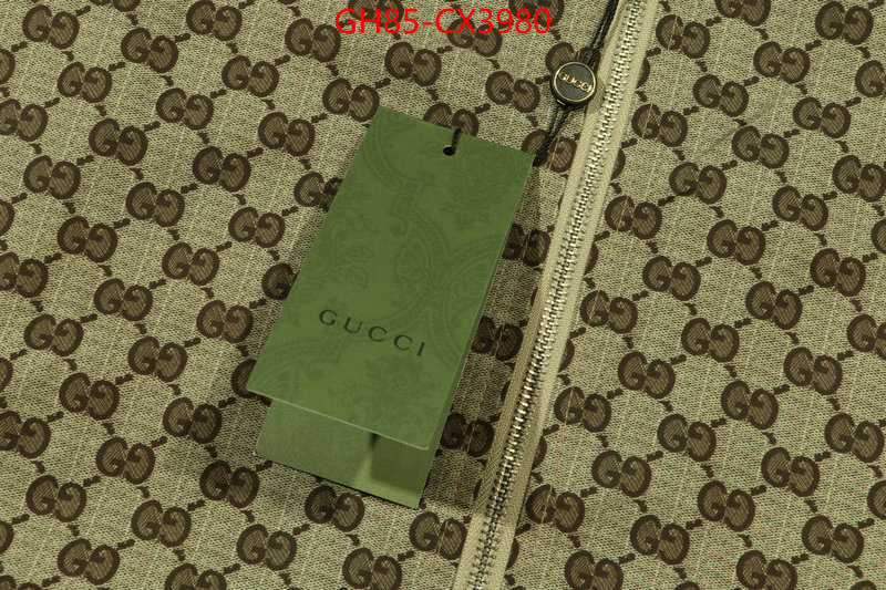 Clothing-Gucci designer replica ID: CX3980 $: 85USD