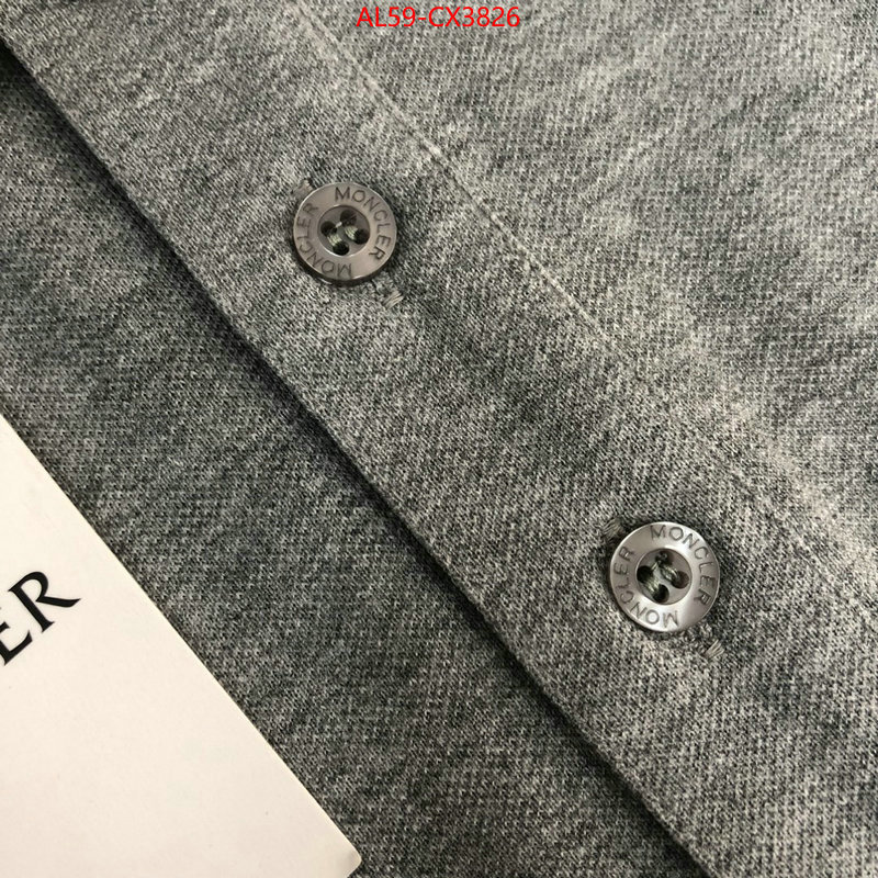 Clothing-Moncler cheap ID: CX3826 $: 59USD