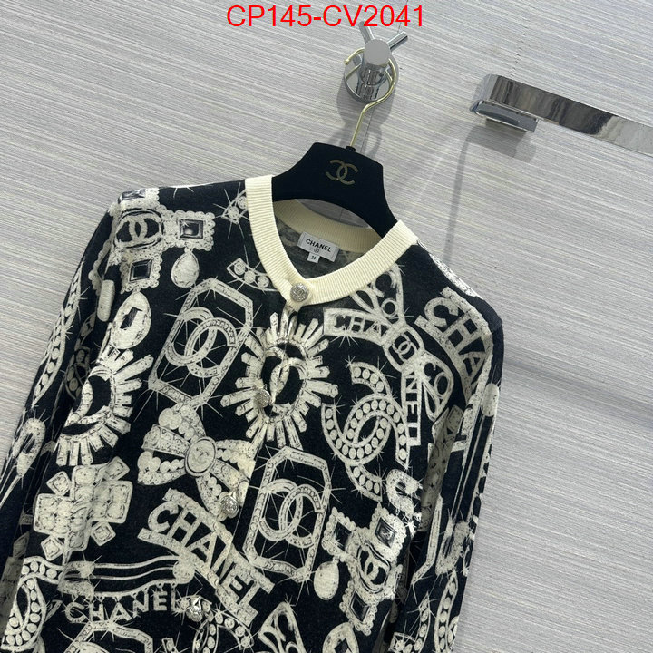 Clothing-Chanel replica designer ID: CV2041 $: 145USD