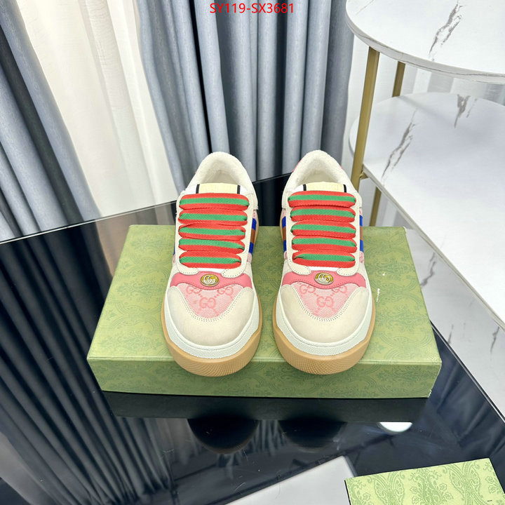 Women Shoes-Gucci aaaaa+ quality replica ID: SX3681 $: 119USD